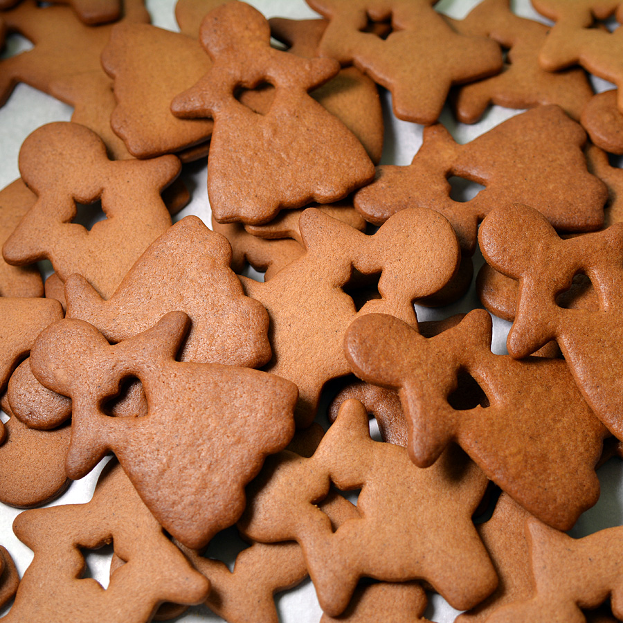 Christmas Cookies - Gingerbread People - 4-pack